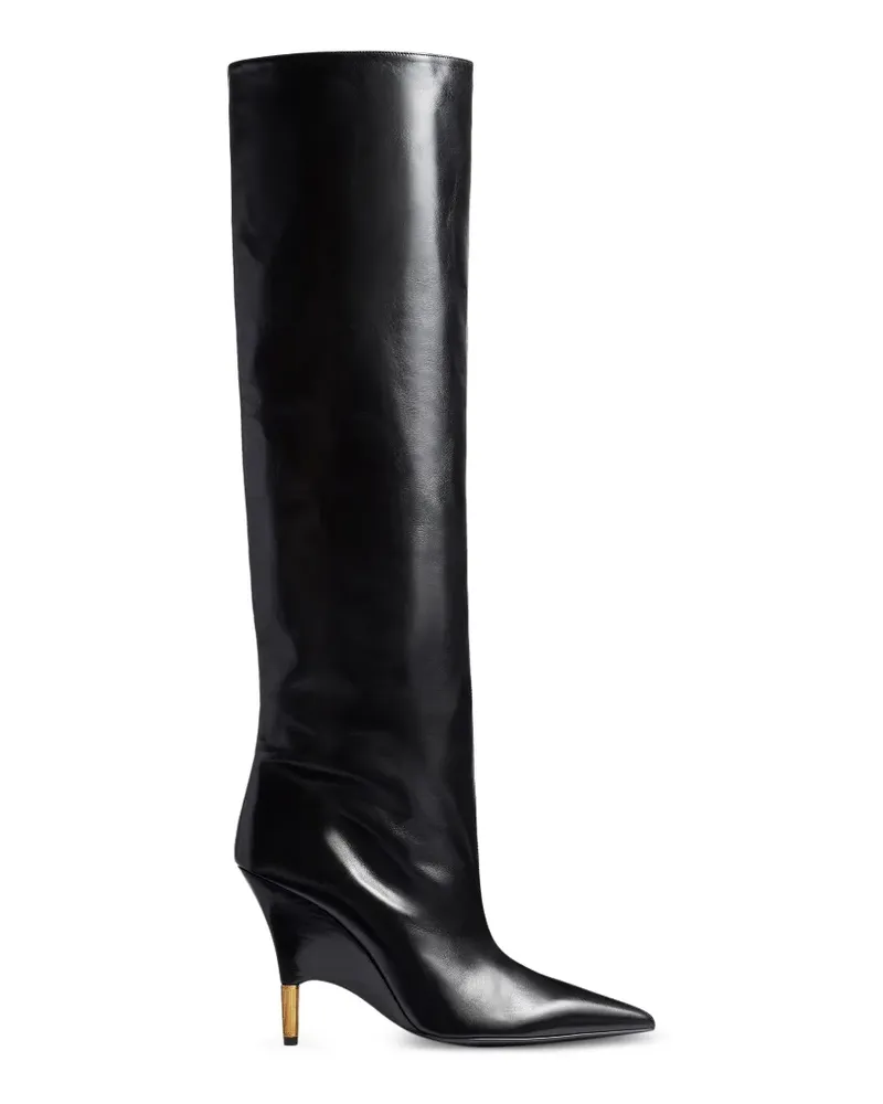 KHAITE Kniehohe Bella Stiefel - Schwarz Schwarz