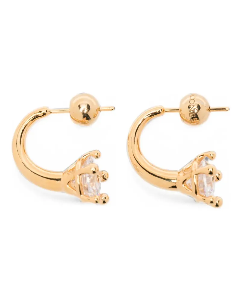 PANCONESI crystal-embellished earring - Gold Gold