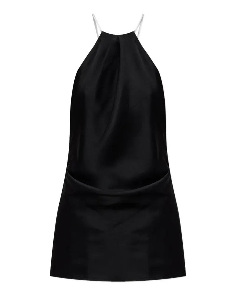 Victoria Beckham halterneck drapped top - Schwarz Schwarz