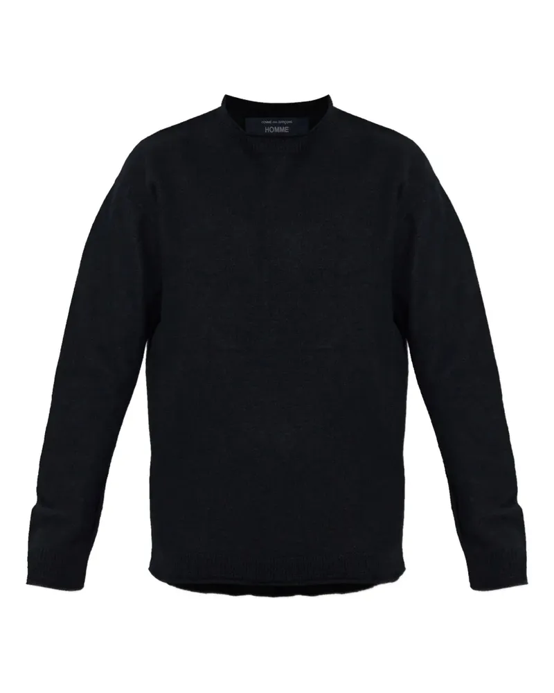Comme des Garçons Pullover mit Rundhalsausschnitt - Schwarz Schwarz