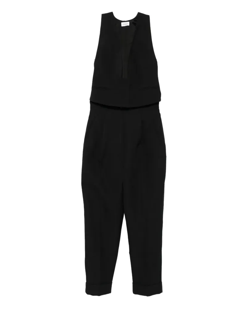 ANDAMANE Ärmelloser Jumpsuit - Schwarz Schwarz