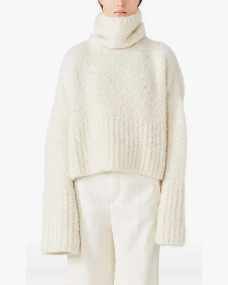 Sa Su Phi Teddy long-sleeve roll-neck sweater - Nude Nude