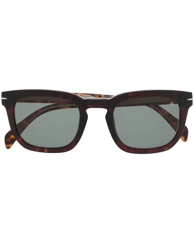 EYEWEAR by DAVID BECKHAM Sonnenbrille in Schildpattoptik - Braun Braun