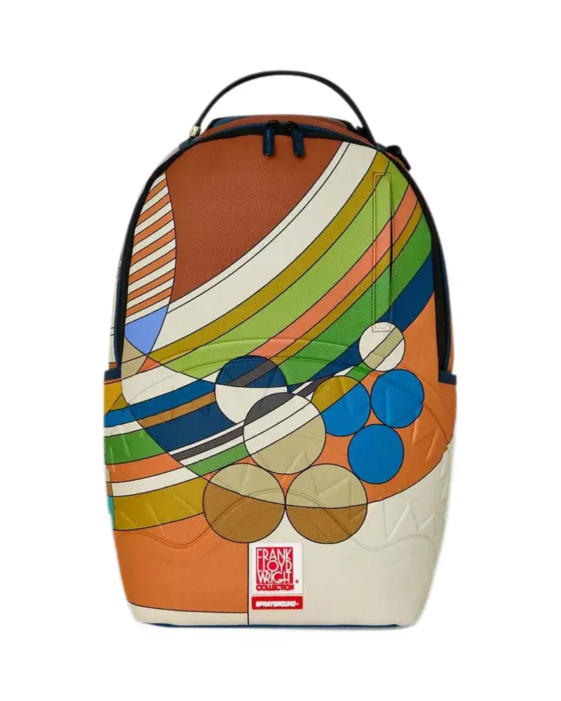 Sprayground x Frank Lloyd Wright March Balloons backpack - Orange Orange
