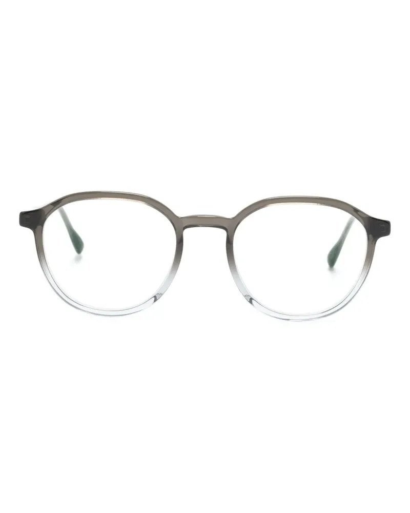 Mykita Ekon Brille mit rundem Gestell - Schwarz Schwarz