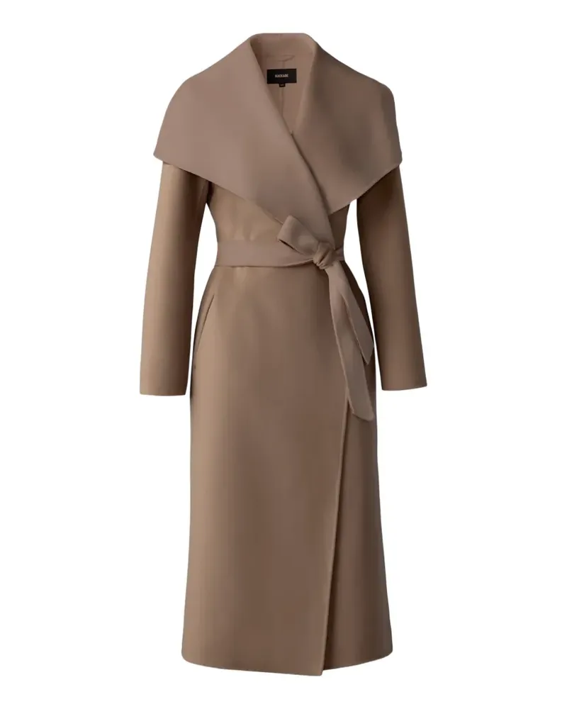 Mackage Mai belted coat - Nude Nude