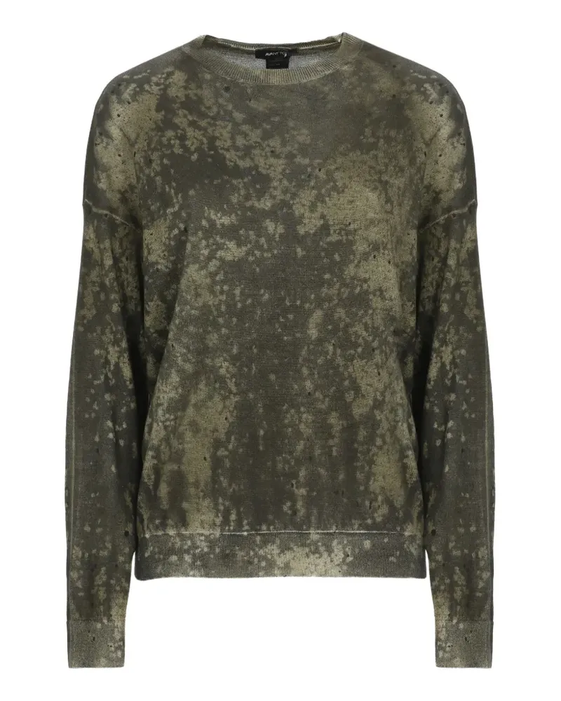 Avant Toi mottled-effect sweater - Grün Grün