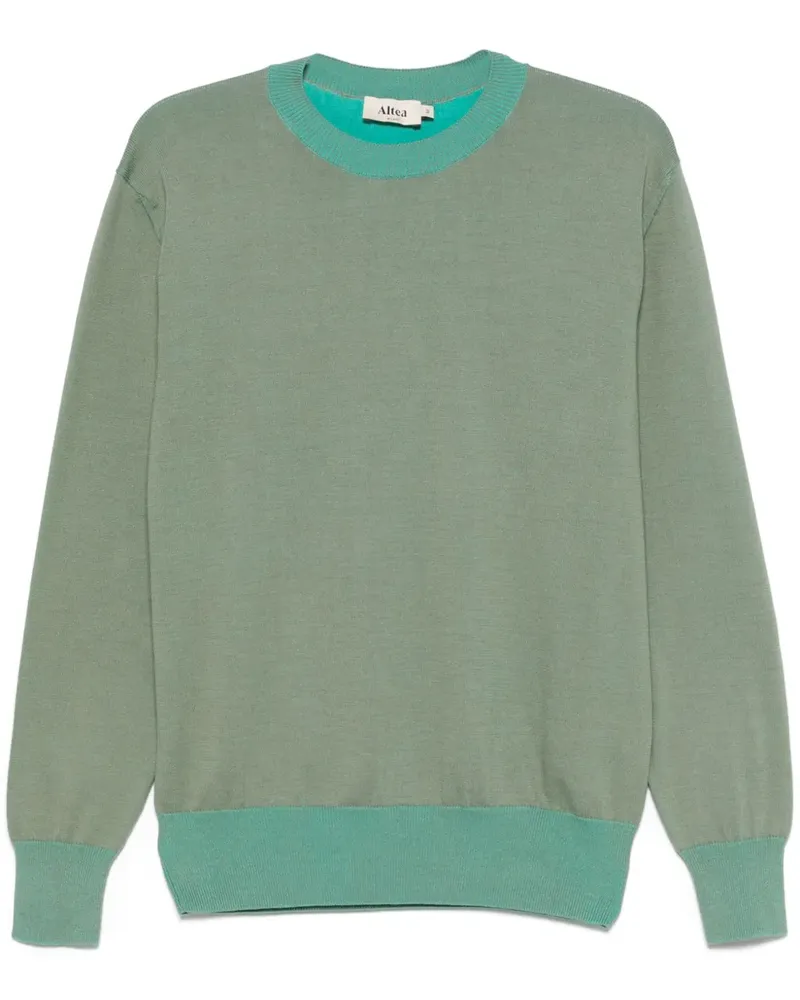 Altea Pullover aus Baumwolle - Grün Grün
