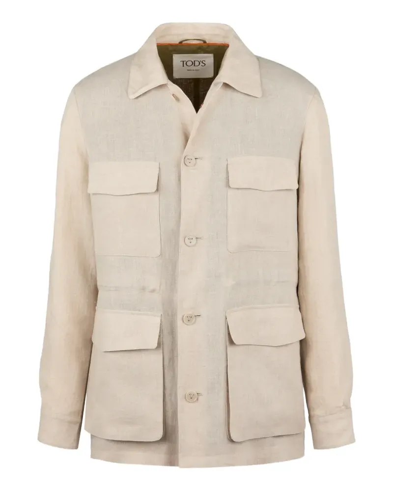 TOD'S Jacke im Utility-Look - Nude Nude