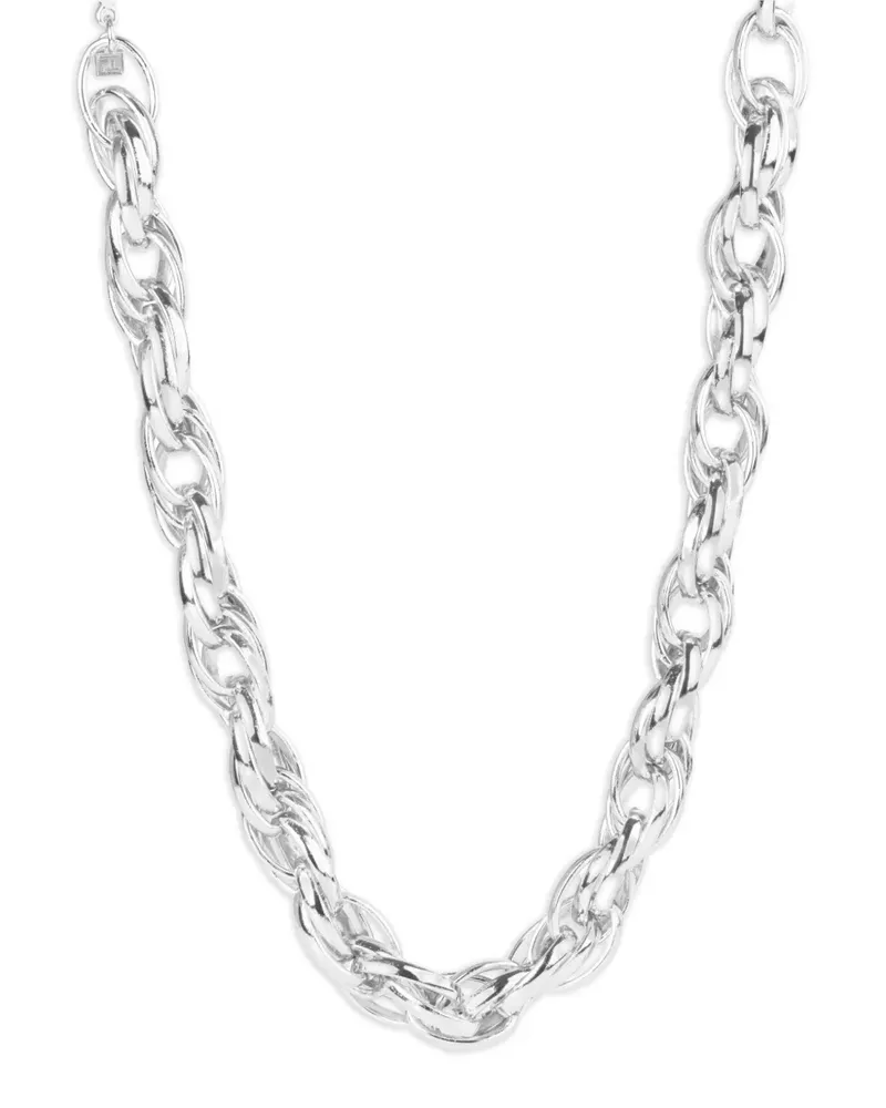 Federica Tosi rose chain necklace - Silber Silber