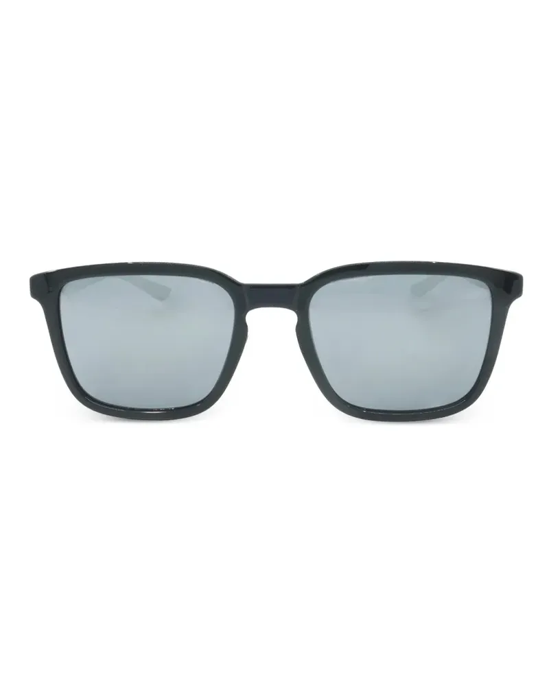 Nike Circuit Team Sonnenbrille mit eckigem Gestell - Schwarz Schwarz
