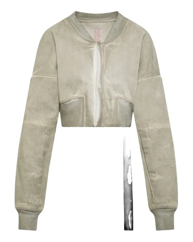 DRKSHDW by Rick Owens Flight Cropped-Jacke - Nude Nude