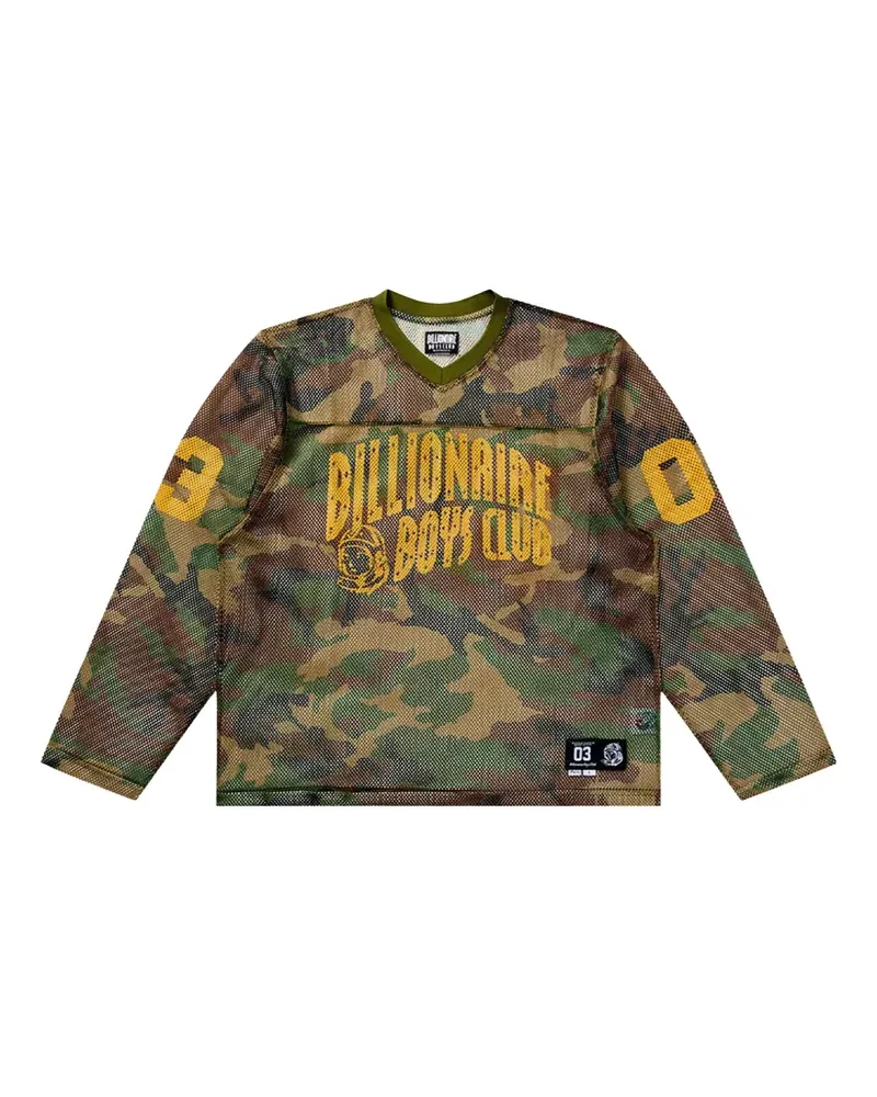 Billionaire Boys Club Curve T-Shirt aus Mesh - Grün Grün
