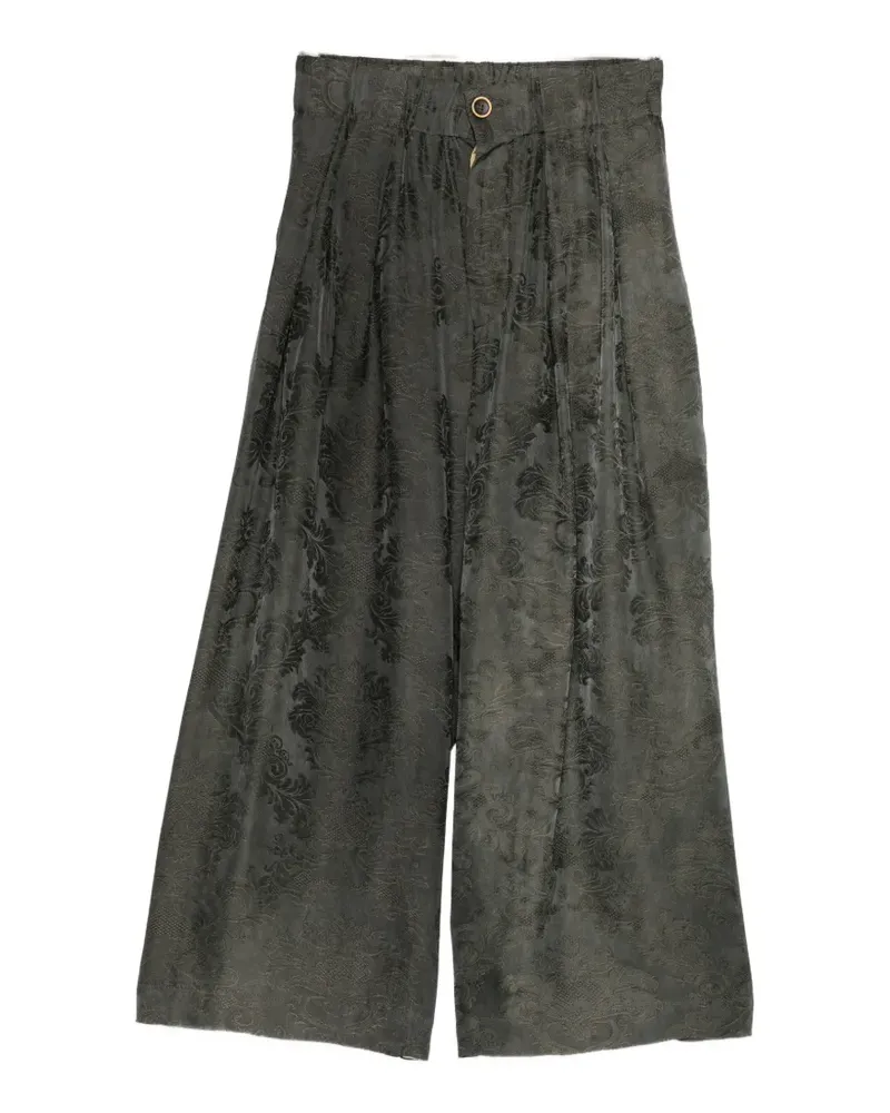 Uma Wang Poetic pants - Grün Grün