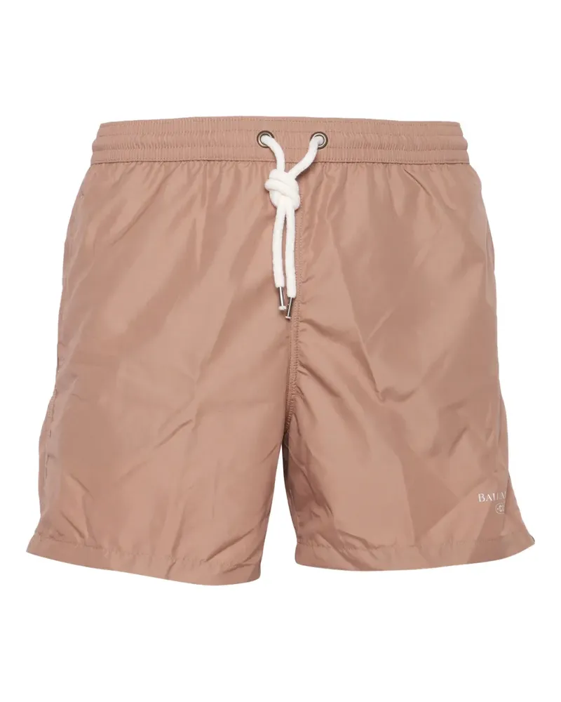 Ballantyne Badeshorts mit Kordelzug - Nude Nude