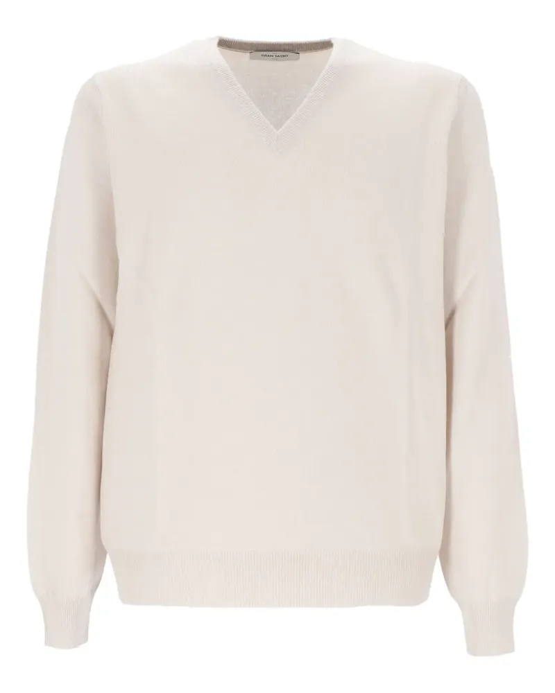 Gran Sasso Pullover aus Schurwollgemisch - Nude Nude