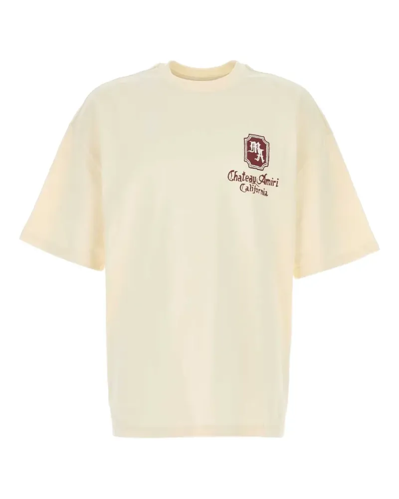 Amiri oversize cotton T-shirt - Nude Nude