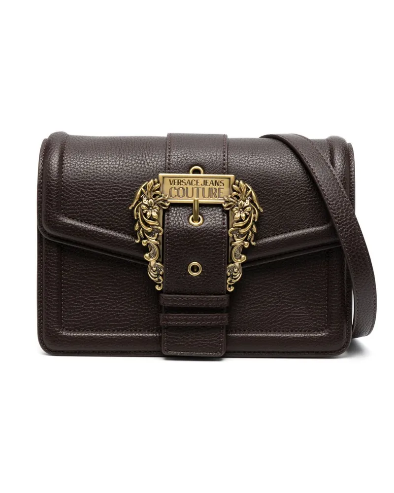 Versace Jeans Umhängetasche mit Schnalle - Braun Braun