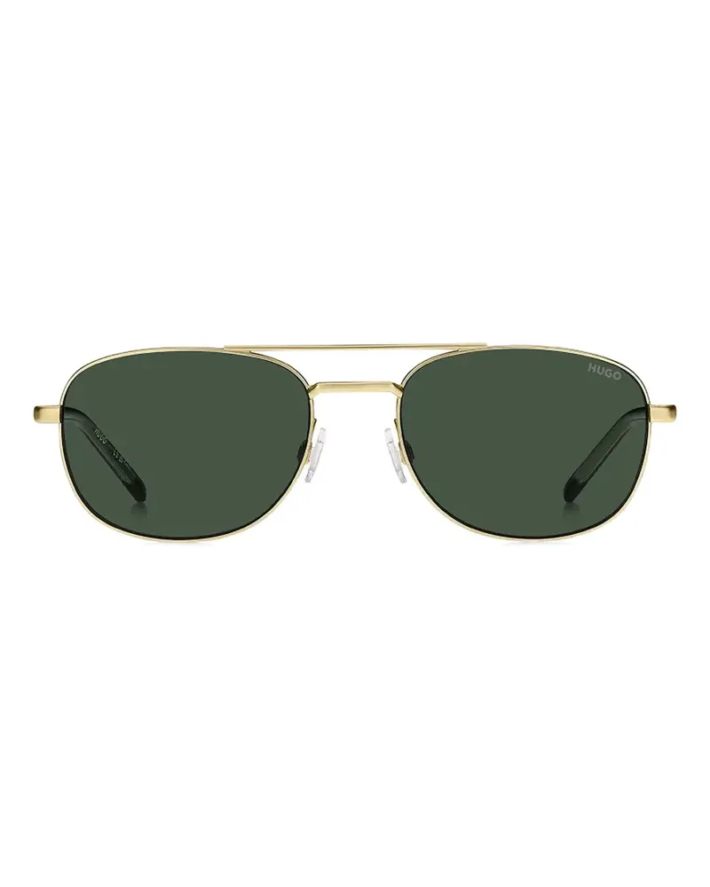 HUGO BOSS Getönte Pilotenbrille - Gold Gold