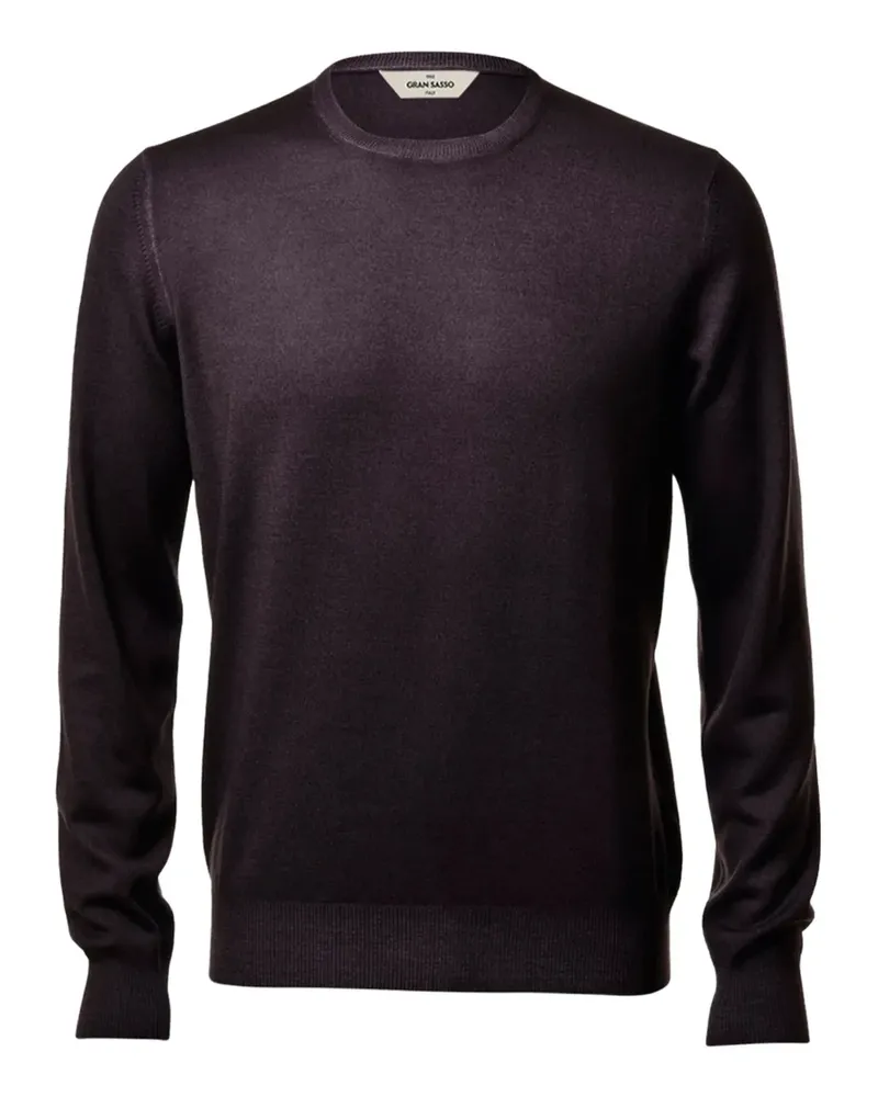 Gran Sasso Pullover mit rundem Ausschnitt - Violett Violett