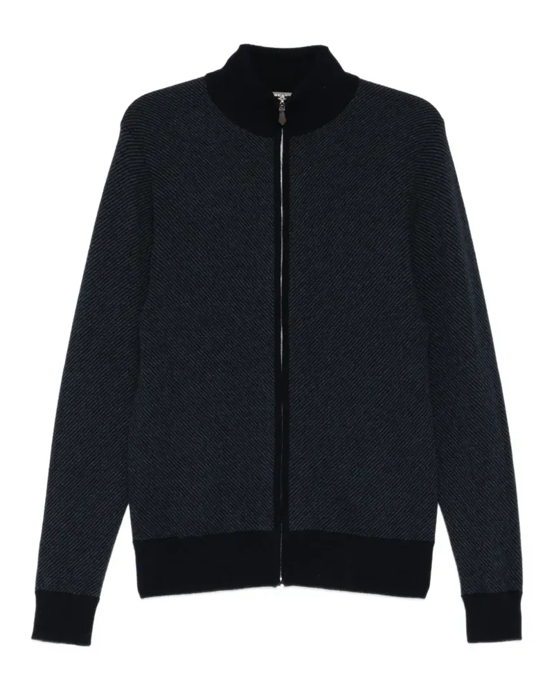 N.Peal Knightsbridge Cardigan - Blau Blau