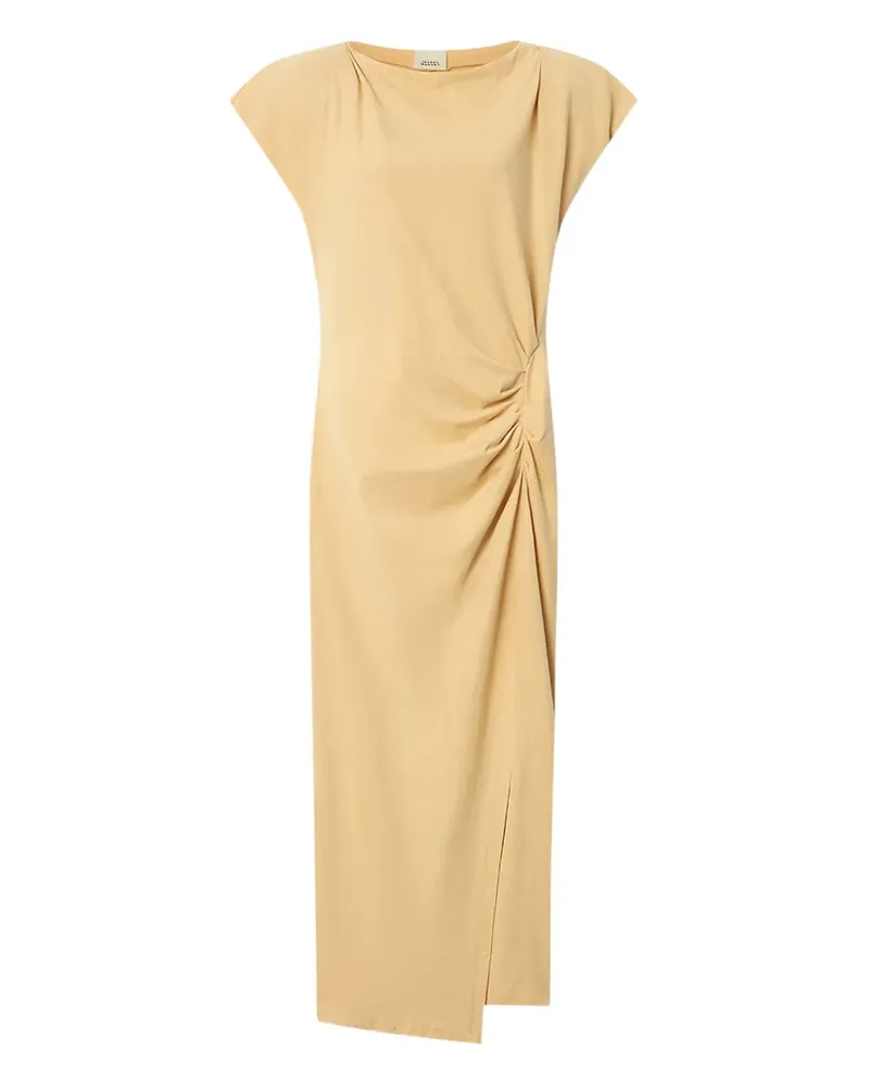 Isabel Marant Nadela Maxikleid mit Schlitz - Gelb Gelb