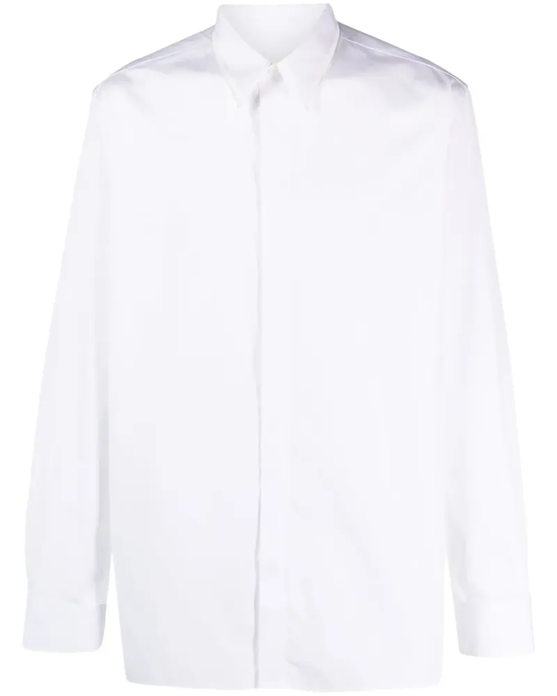 Givenchy Hemd mit klassischem Kragen - Weiß Weiß