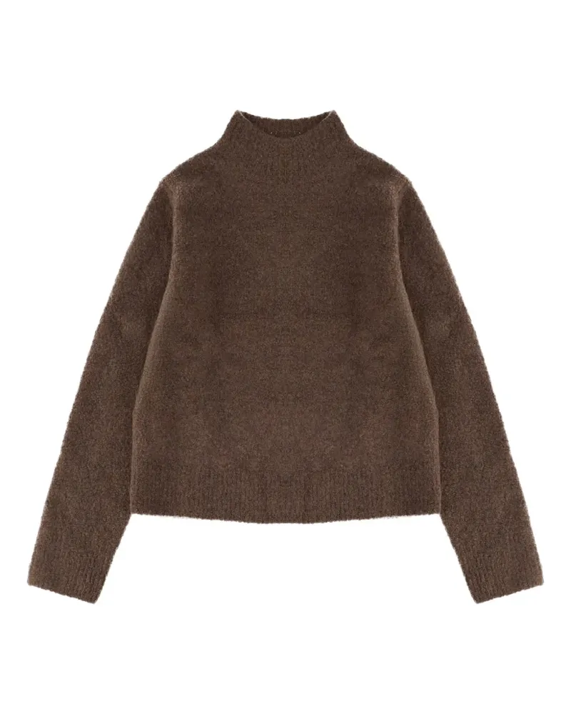 HUGO BOSS funnel neck sweater - Braun Braun