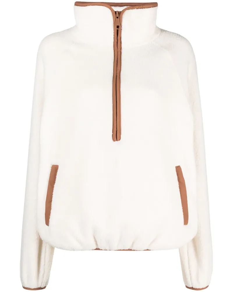 The Upside Pullover mit Reißverschluss - Weiß Weiß
