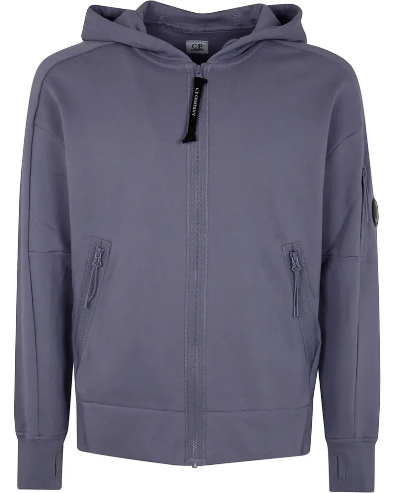 C.P. Company Hoodie aus Fleece - Violett Violett