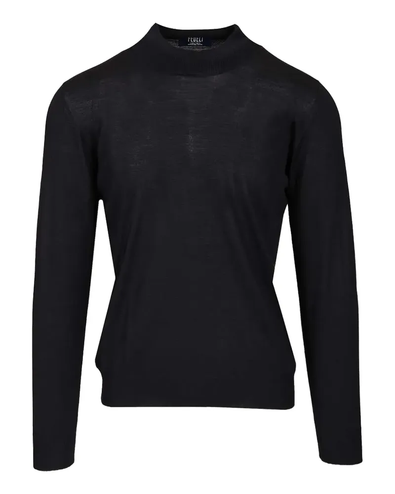 Fedeli virgin wool sweater - Schwarz Schwarz