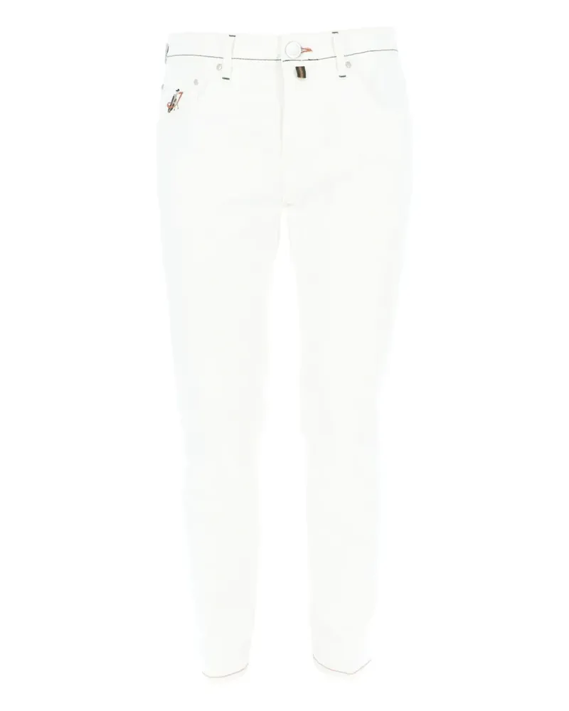 Jacob Cohën Scott Jeans - Weiß Weiß