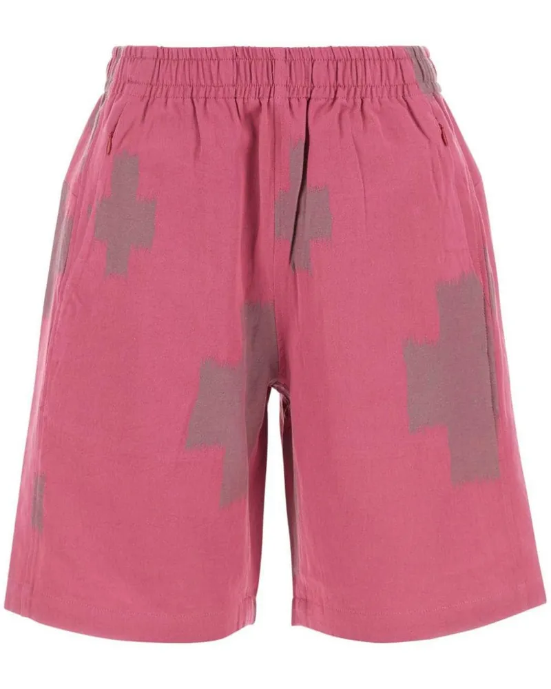 NEEDLES Bestickte Shorts - Rosa Rosa