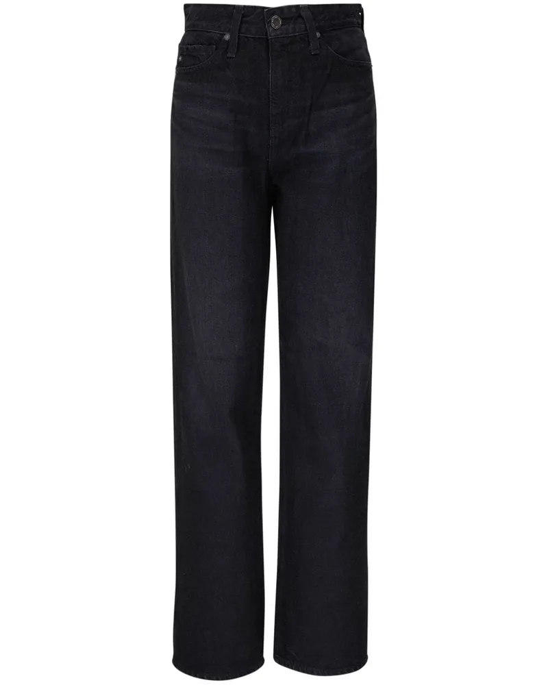 Adriano Goldschmied Kaora Straight-Leg-Jeans Schwarz