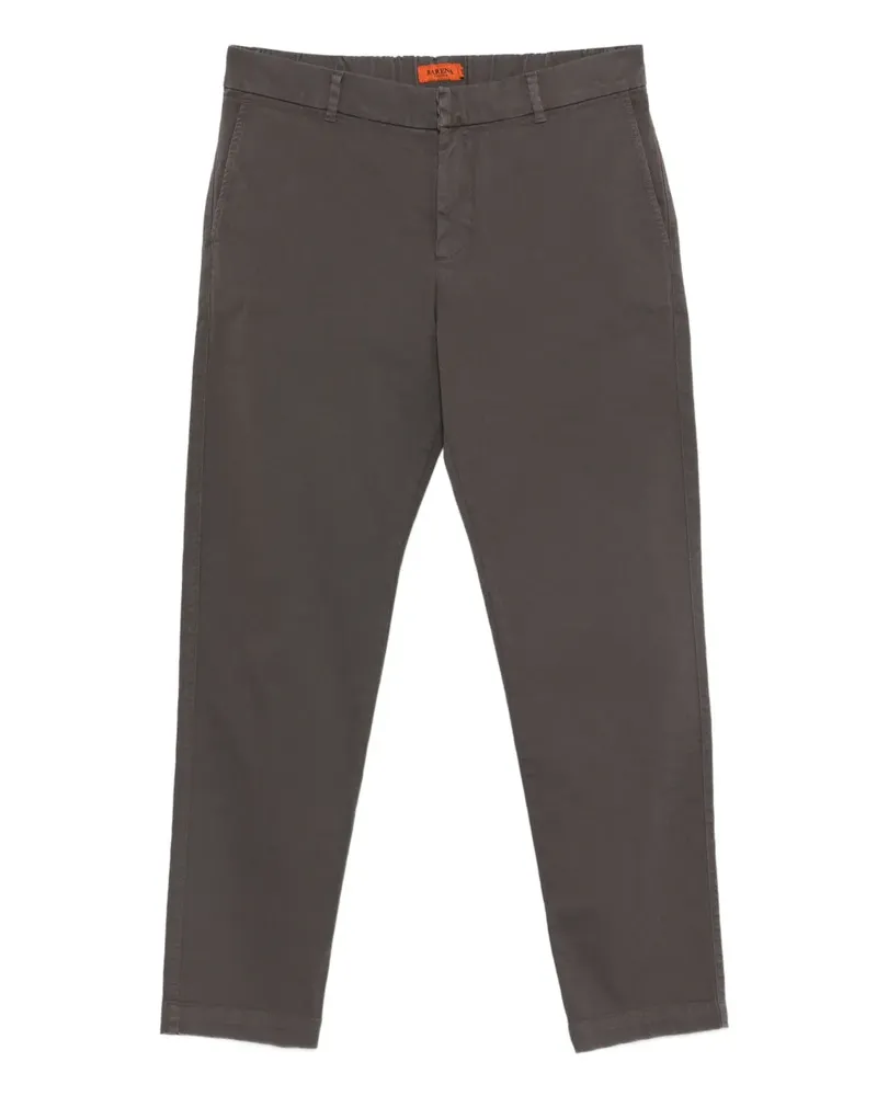 BARENA slim cut trousers - Braun Braun