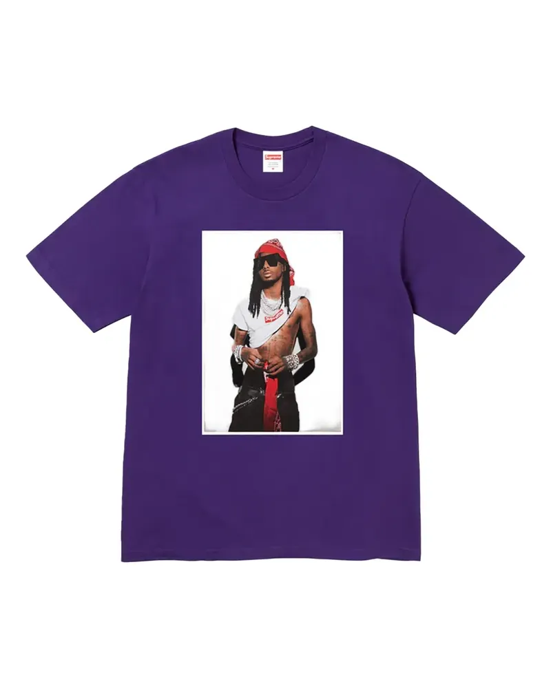 Supreme Being Stadium Playboi Carti "Purple" T-shirt - Violett Violett