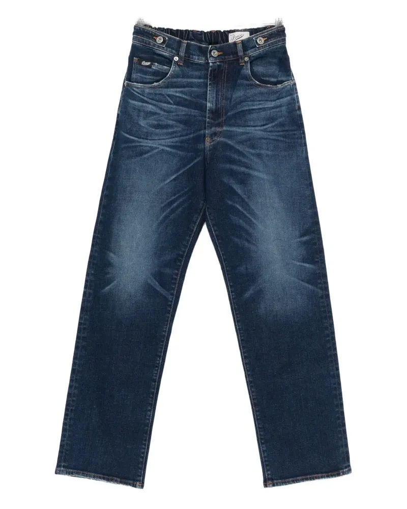 PENCE whiskering-effect jeans - Blau Blau