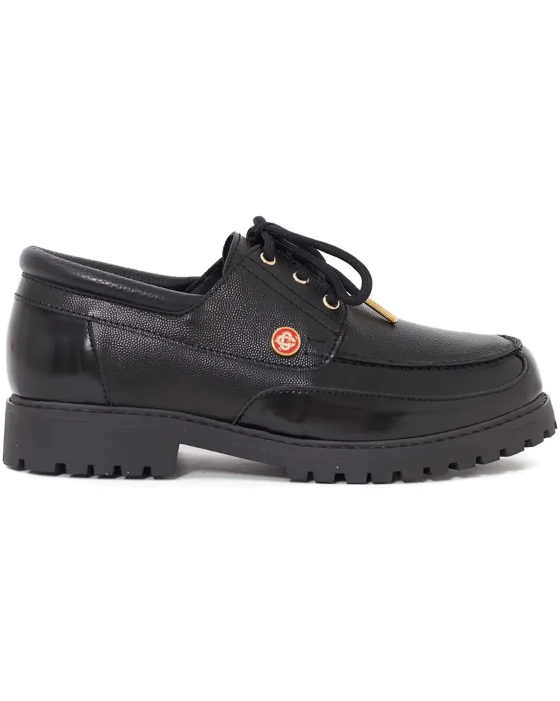 Casablanca Paris leather Derby shoes - Schwarz Schwarz