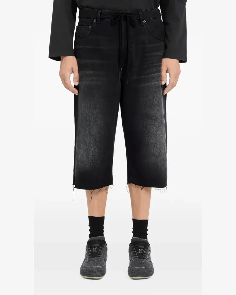 Maison Margiela Klassische Jeans-Shorts - Schwarz Schwarz