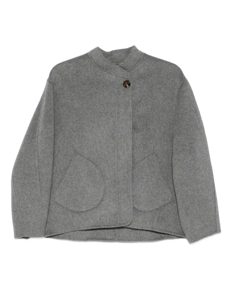 Soeur Windsor Jacke mit aufgesetzten Taschen - Grau Grau