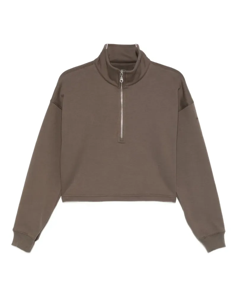 Girlfriend Collective Vega half-zip sweatshirt - Grün Grün