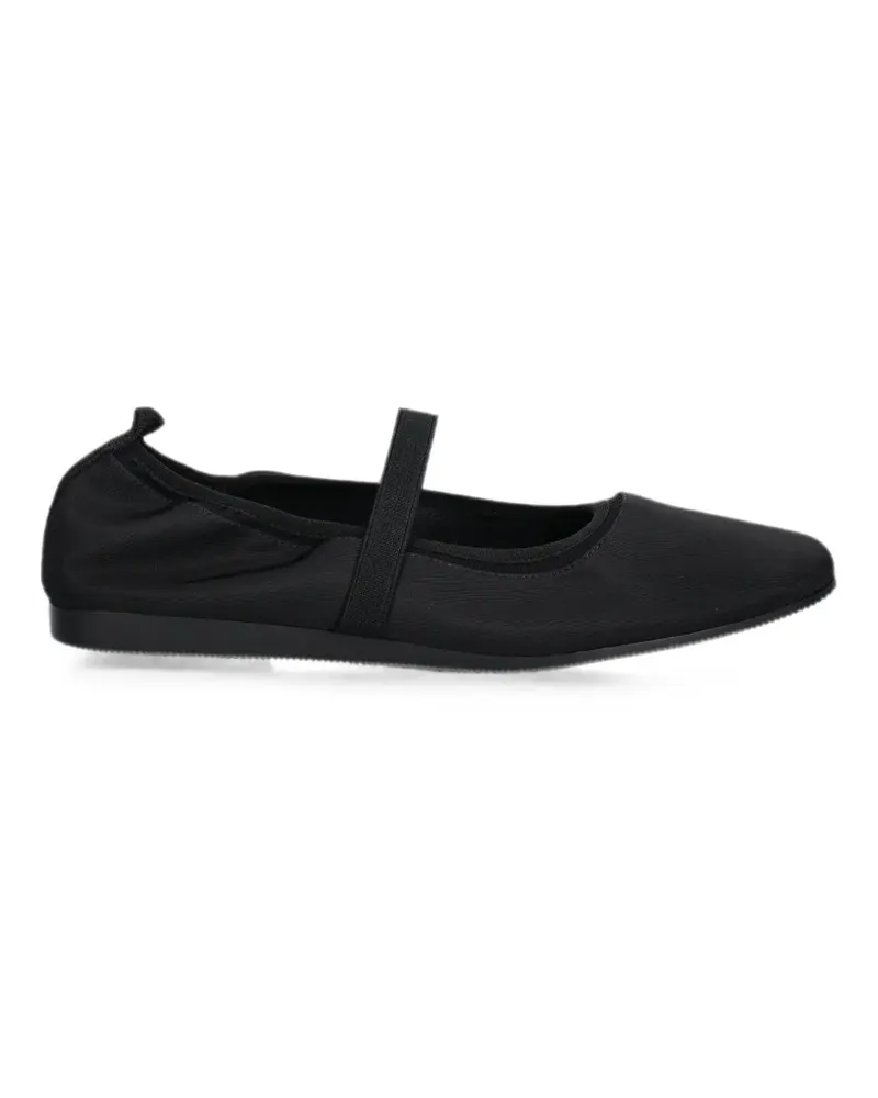 Vagabond Hillary Ballerinas mit elastischen Riemen - Schwarz Schwarz