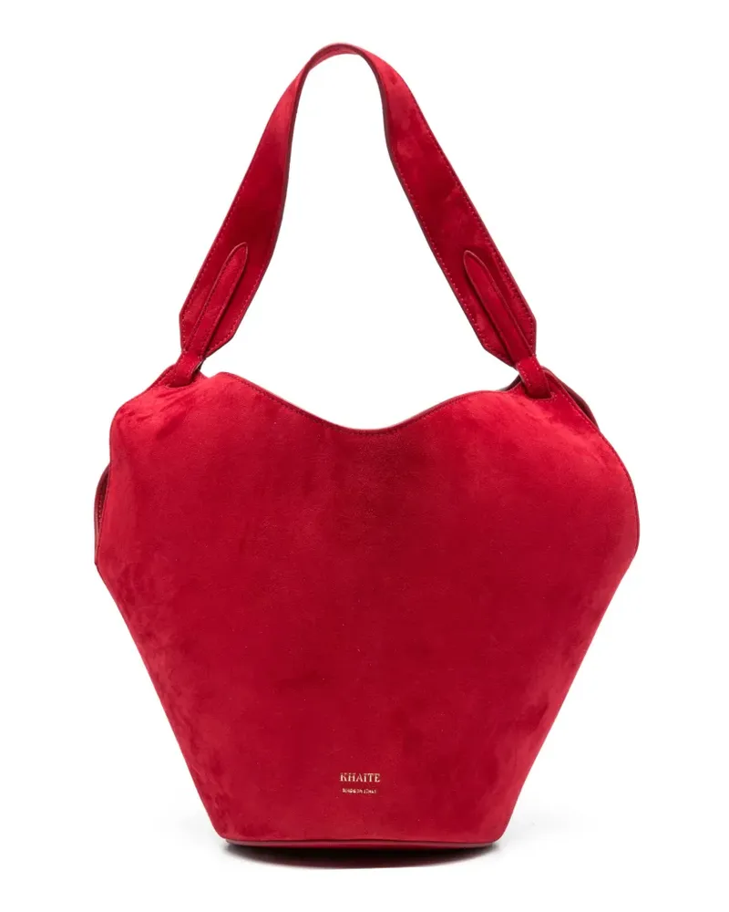 KHAITE Lotus tote bag - Rot Rot