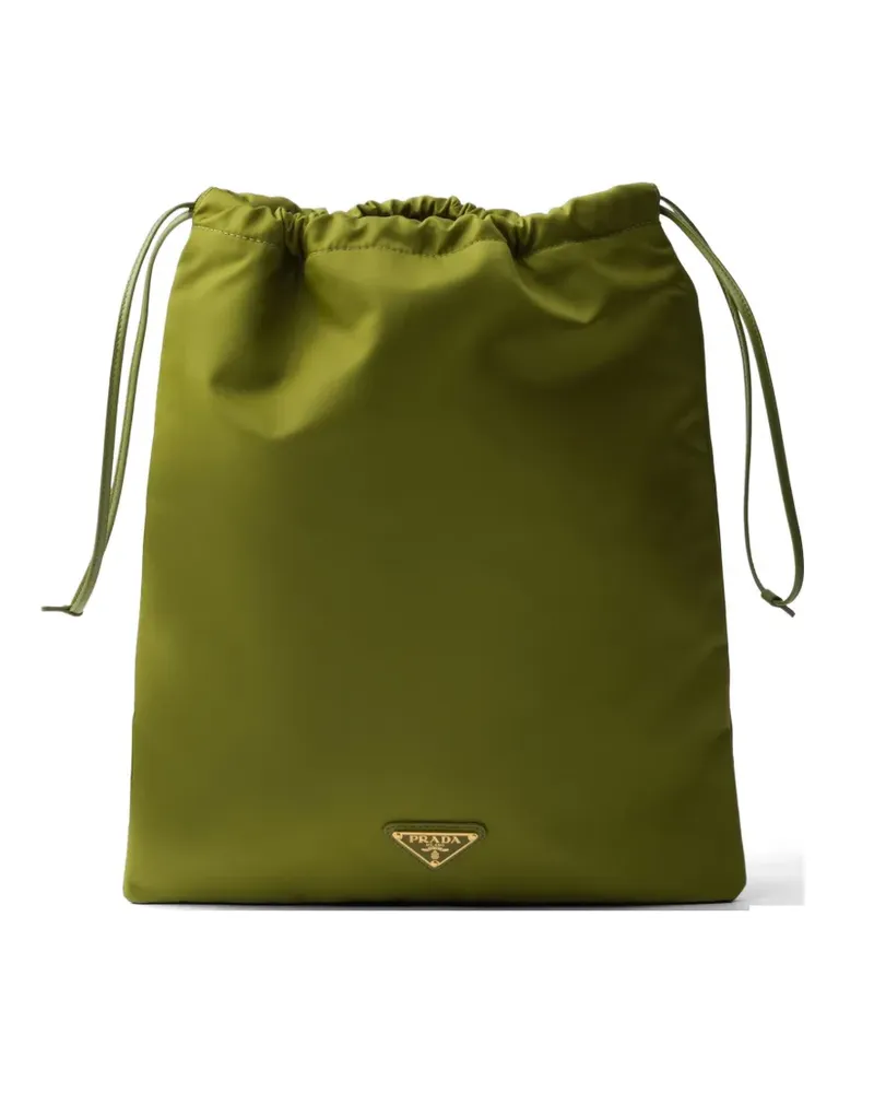 Prada Wish re-nylon pouch - Grün Grün