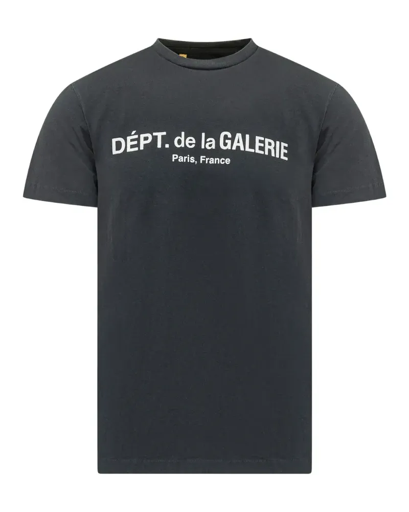 GALLERY DEPT. logo-print T-shirt - Schwarz Schwarz