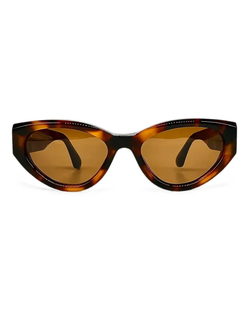 CHIMI Solstice Sonnenbrille mit Cat-Eye-Gestell - Braun Braun