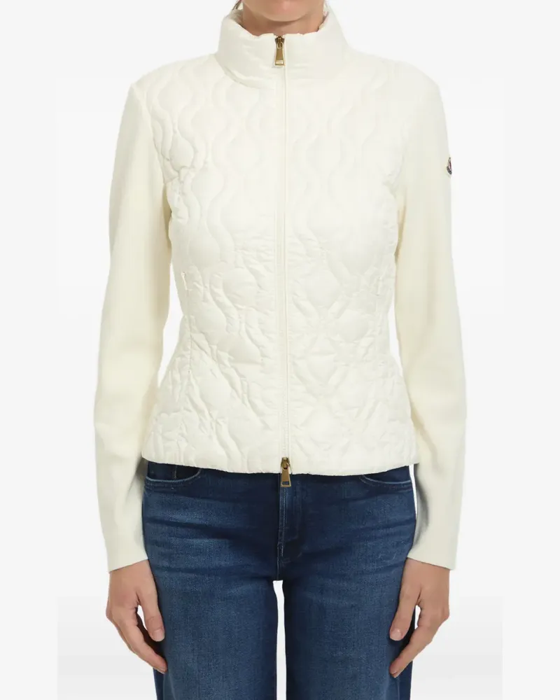 Moncler Gesteppte Daunenjacke - Nude Nude