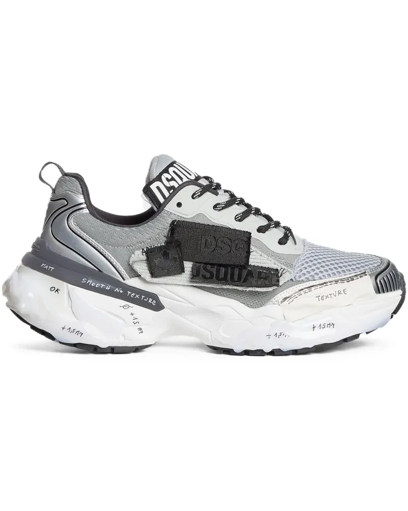 Dsquared2 Faster Sneakers - Grau Grau