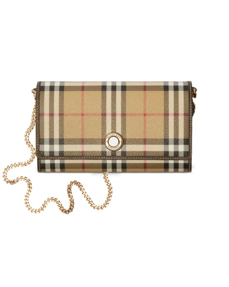 Burberry Hampshire Mini-Tasche - Nude Nude