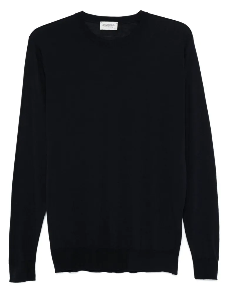 John Smedley Darley Pullover Blau